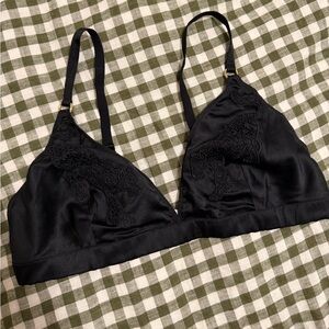 Victoria’s Secret Satin Leopard Bra